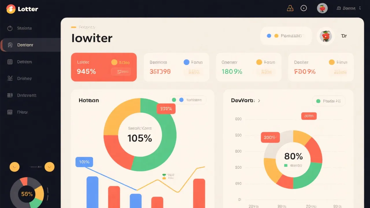 数据仪表盘与走势图示例